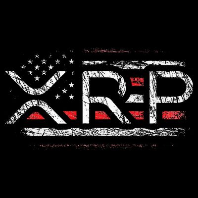 Crypto Currency Xrp Cryptocurrency American Flag Xrp T-Shirt