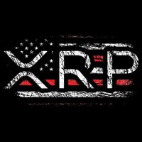 Crypto Currency Xrp Cryptocurrency American Flag Xrp Baby Bodysuit
