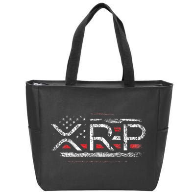 Crypto Currency Xrp Cryptocurrency American Flag Xrp Zip Tote Bag