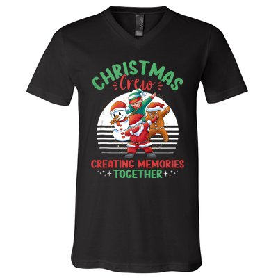 Christmas Crew Xmas Family Merry Christmas Tank Top V-Neck T-Shirt