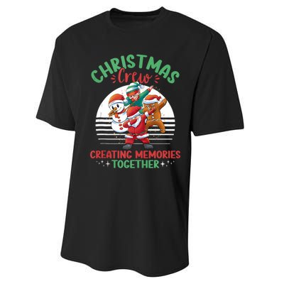 Christmas Crew Xmas Family Merry Christmas Tank Top Performance Sprint T-Shirt