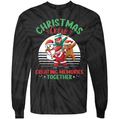 Christmas Crew Xmas Family Merry Christmas Tank Top Tie-Dye Long Sleeve Shirt