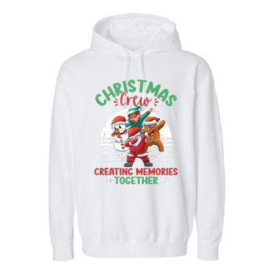 Christmas Crew Xmas Family Merry Christmas Tank Top Garment-Dyed Fleece Hoodie