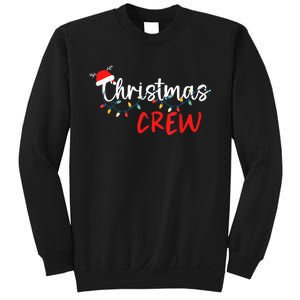 Christmas Crew Xmas Lights Family Matching Pajamas Holiday Sweatshirt