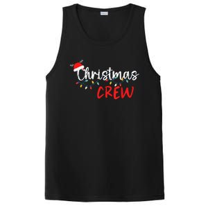 Christmas Crew Xmas Lights Family Matching Pajamas Holiday PosiCharge Competitor Tank