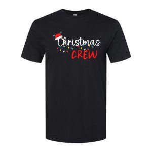 Christmas Crew Xmas Lights Family Matching Pajamas Holiday Softstyle CVC T-Shirt