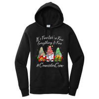 Counselor Crew Xmas Everything Is Fine Christmas Gnomie Women's Pullover Hoodie