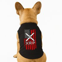 Crypto Currency Xrp Ripple Internet Money American Flag Doggie Tank