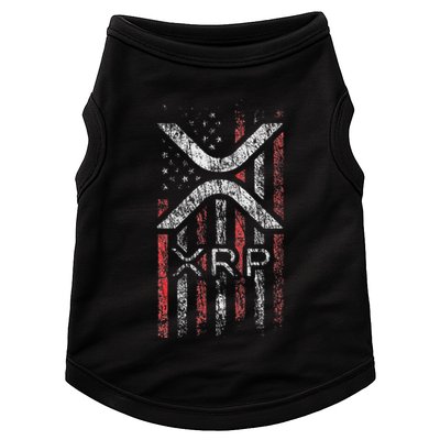 Crypto Currency Xrp Cryptocurrency American Flag Xrp Doggie Tank