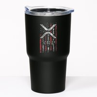 Crypto Currency Xrp Cryptocurrency American Flag Xrp Tumbler