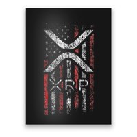 Crypto Currency Xrp Cryptocurrency American Flag Xrp Poster