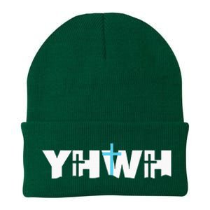 Christian Cross Yhwh Yahweh Jesus Resurrection Knit Cap Winter Beanie