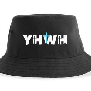 Christian Cross Yhwh Yahweh Jesus Resurrection Sustainable Bucket Hat