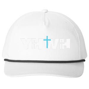 Christian Cross Yhwh Yahweh Jesus Resurrection Snapback Five-Panel Rope Hat