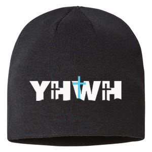 Christian Cross Yhwh Yahweh Jesus Resurrection Sustainable Beanie