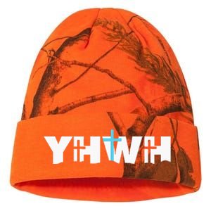 Christian Cross Yhwh Yahweh Jesus Resurrection Kati Licensed 12" Camo Beanie