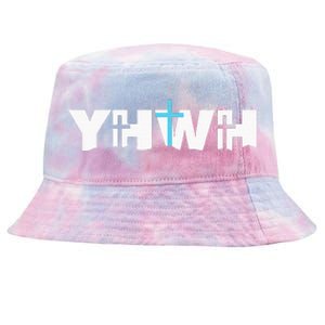 Christian Cross Yhwh Yahweh Jesus Resurrection Tie-Dyed Bucket Hat