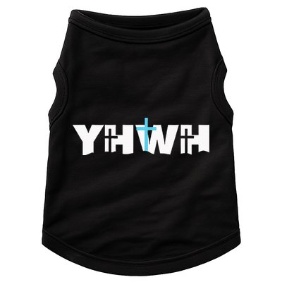 Christian Cross Yhwh Yahweh Jesus Resurrection Doggie Tank