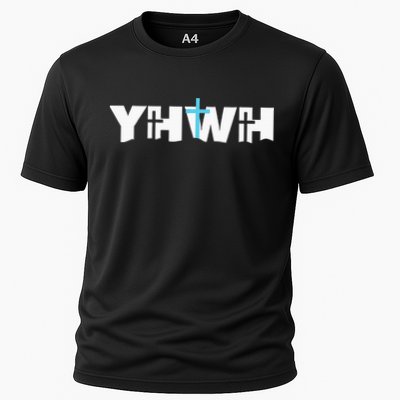 Christian Cross Yhwh Yahweh Jesus Resurrection Cooling Performance Crew T-Shirt
