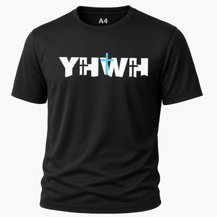 Christian Cross Yhwh Yahweh Jesus Resurrection Cooling Performance Crew T-Shirt