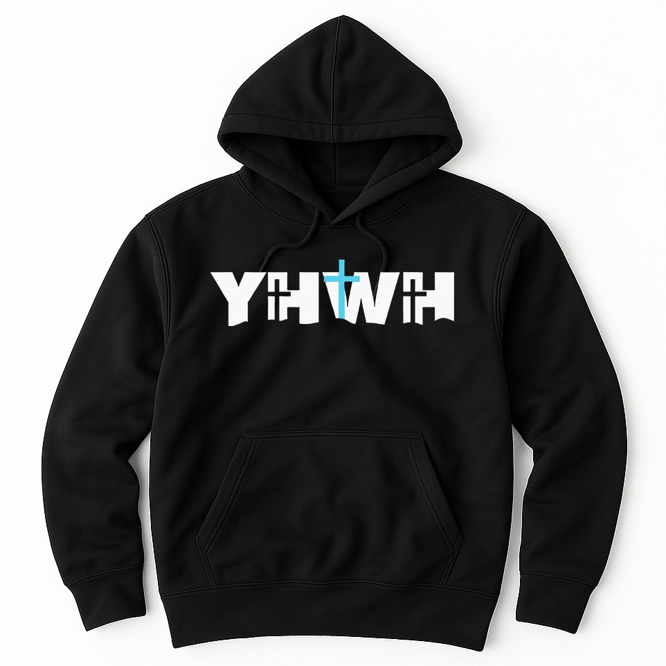 Christian Cross Yhwh Yahweh Jesus Resurrection Hoodie