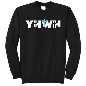 Christian Cross Yhwh Yahweh Jesus Resurrection Sweatshirt