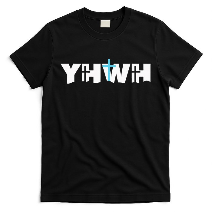 Christian Cross Yhwh Yahweh Jesus Resurrection T-Shirt
