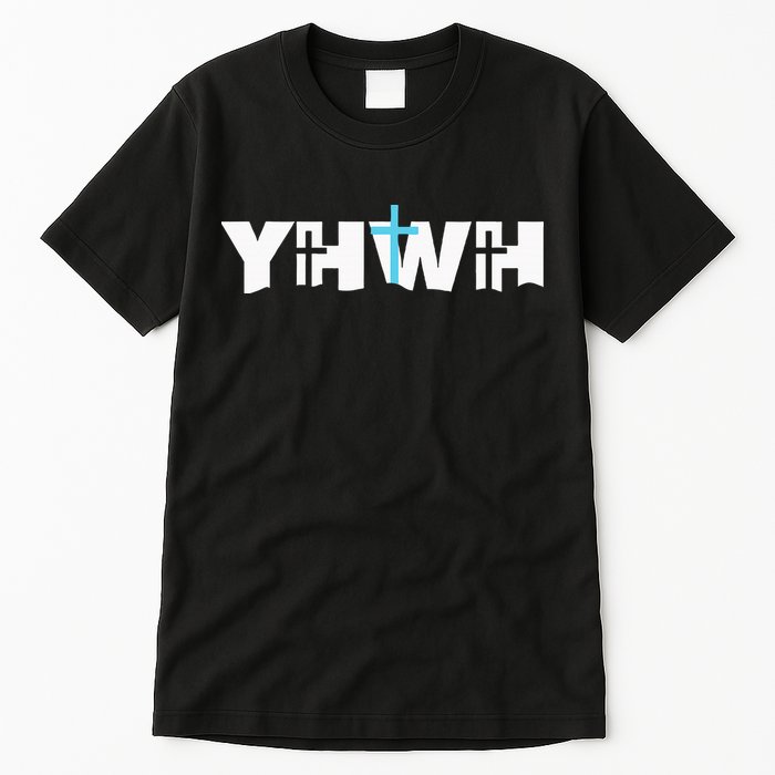 Christian Cross Yhwh Yahweh Jesus Resurrection Tall T-Shirt
