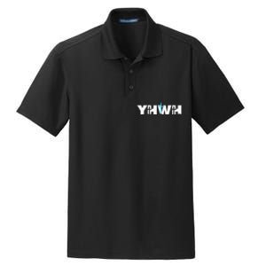 Christian Cross Yhwh Yahweh Jesus Resurrection Dry Zone Grid Polo