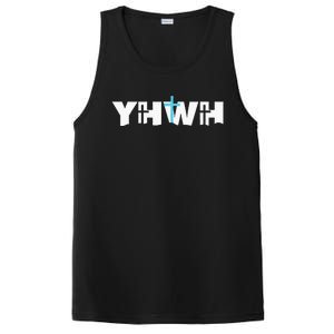 Christian Cross Yhwh Yahweh Jesus Resurrection PosiCharge Competitor Tank