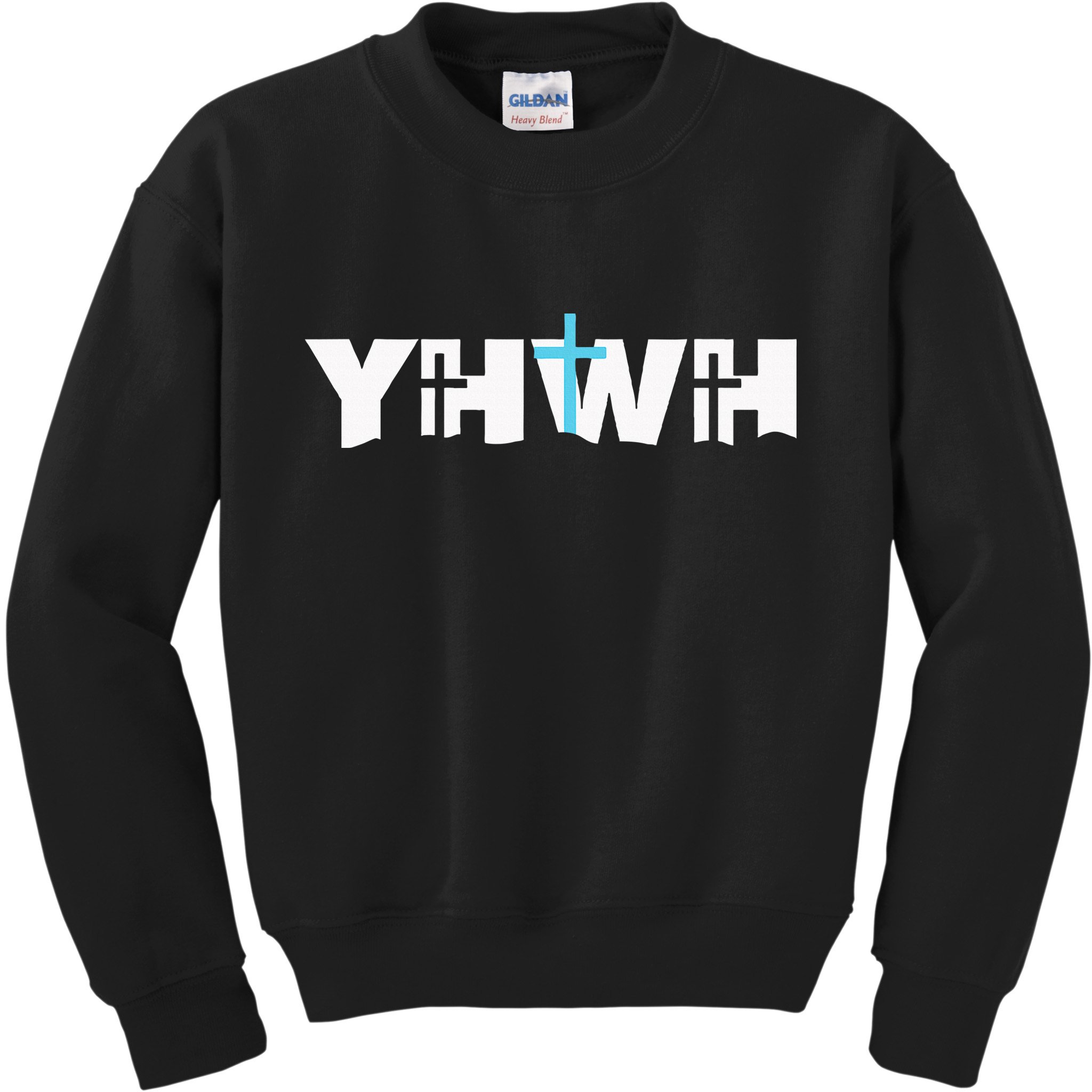 Christian Cross Yhwh Yahweh Jesus Resurrection Kids Sweatshirt