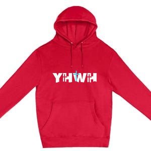 Christian Cross Yhwh Yahweh Jesus Resurrection Premium Pullover Hoodie