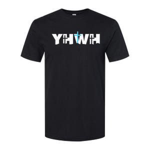 Christian Cross Yhwh Yahweh Jesus Resurrection Softstyle CVC T-Shirt