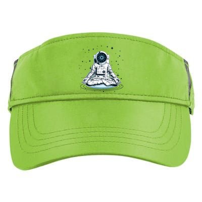 Cardano Cryptocurrency Yoga Space Astronaut Adult Drive Performance Visor