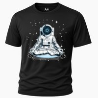 Cardano Cryptocurrency Yoga Space Astronaut Performance Shirt
