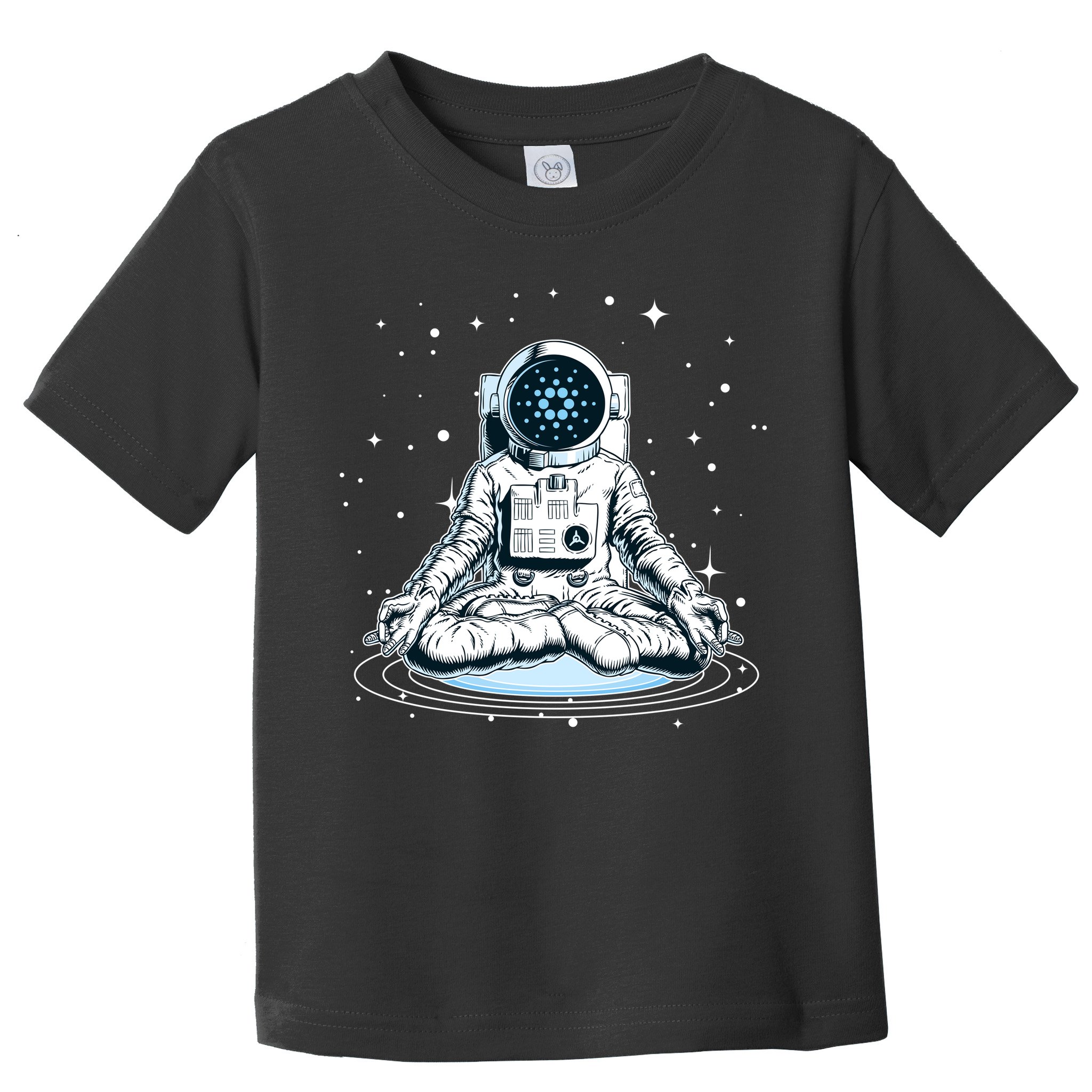 Cardano Cryptocurrency Yoga Space Astronaut Toddler T-Shirt