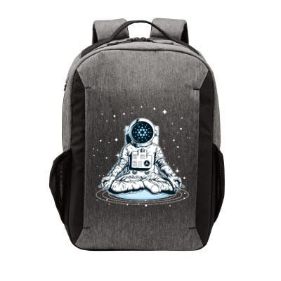 Cardano Cryptocurrency Yoga Space Astronaut Vector Backpack