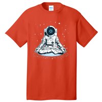 Cardano Cryptocurrency Yoga Space Astronaut Tall T-Shirt