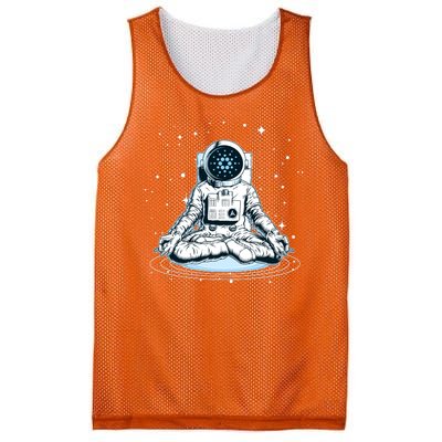 Cardano Cryptocurrency Yoga Space Astronaut Mesh Reversible Basketball Jersey Tank