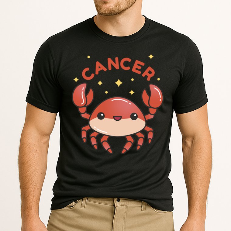 Cancer Crab Zodiac Astrology Birthday Gift Cooling Performance Crew T-Shirt