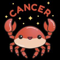 Cancer Crab Zodiac Astrology Birthday Gift Cooling Performance Crew T-Shirt