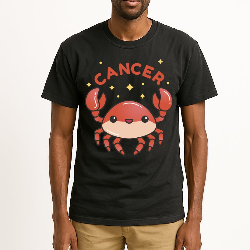 Cancer Crab Zodiac Astrology Birthday Gift Tall T-Shirt
