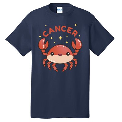 Cancer Crab Zodiac Astrology Birthday Gift Tall T-Shirt