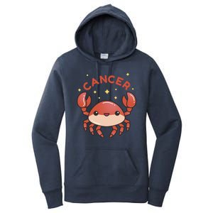 Cancer Crab Zodiac Astrology Birthday Gift Women's Pullover Hoodie