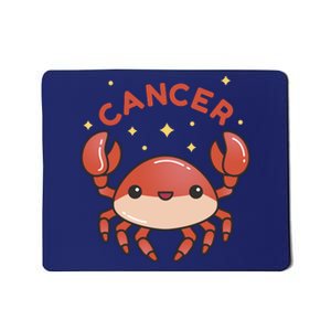 Cancer Crab Zodiac Astrology Birthday Gift Mousepad