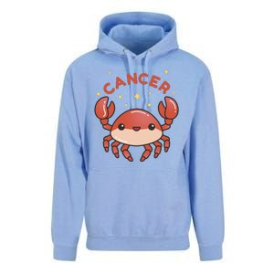 Cancer Crab Zodiac Astrology Birthday Gift Unisex Surf Hoodie