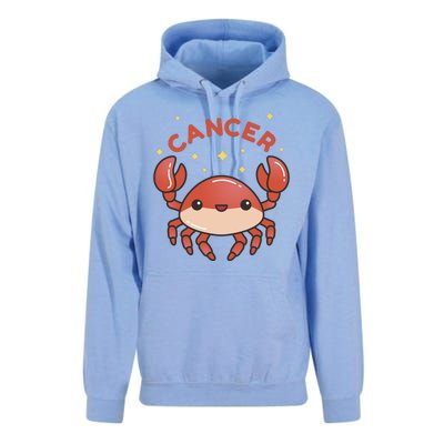 Cancer Crab Zodiac Astrology Birthday Gift Unisex Surf Hoodie