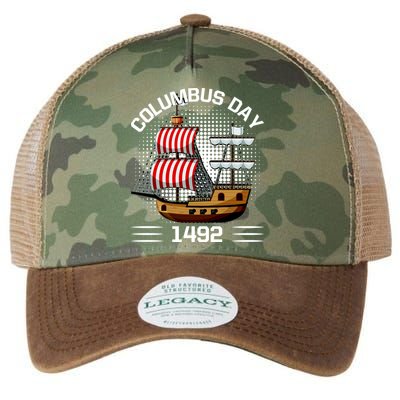 Columbus Day 1492 Legacy Tie Dye Trucker Hat