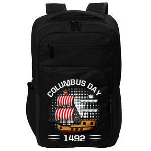 Columbus Day 1492 Impact Tech Backpack