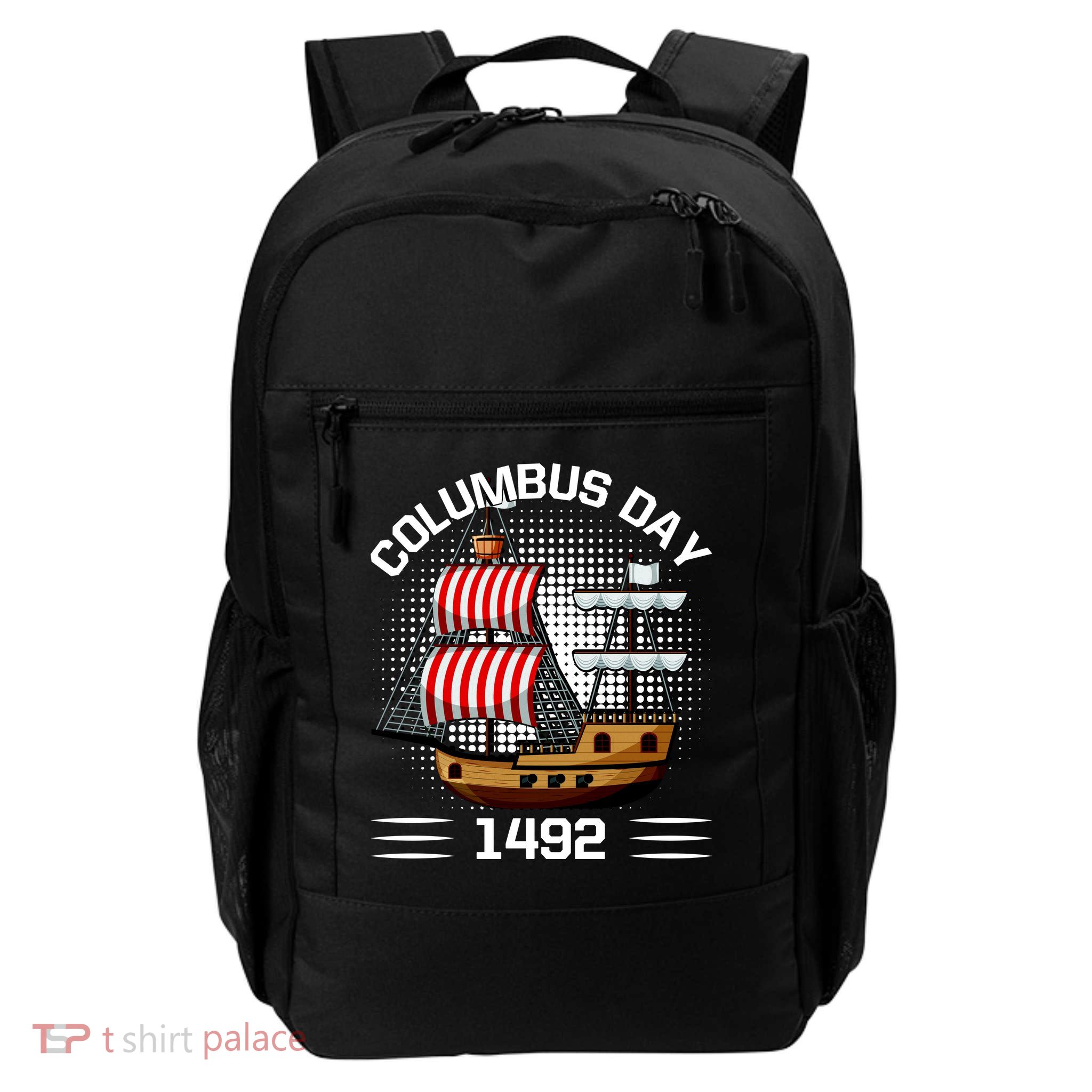 Columbus Day 1492 Daily Commute Backpack